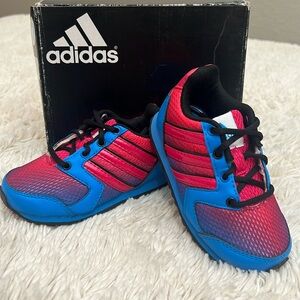 Adidas streetrun blue and red kids size 6.5 new in box